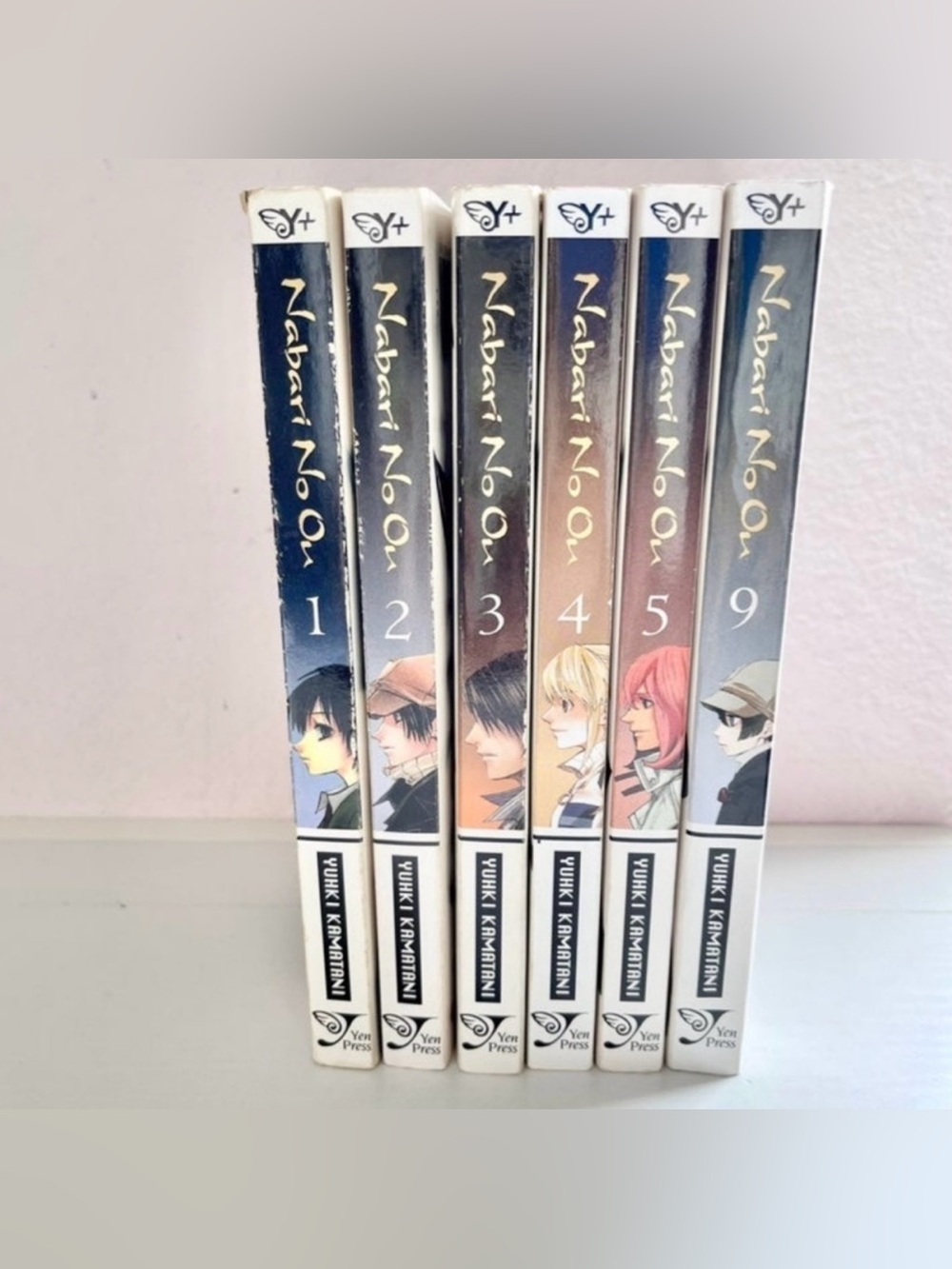 Nabari No Ou Volumes 1-5 & 9 Manga Set